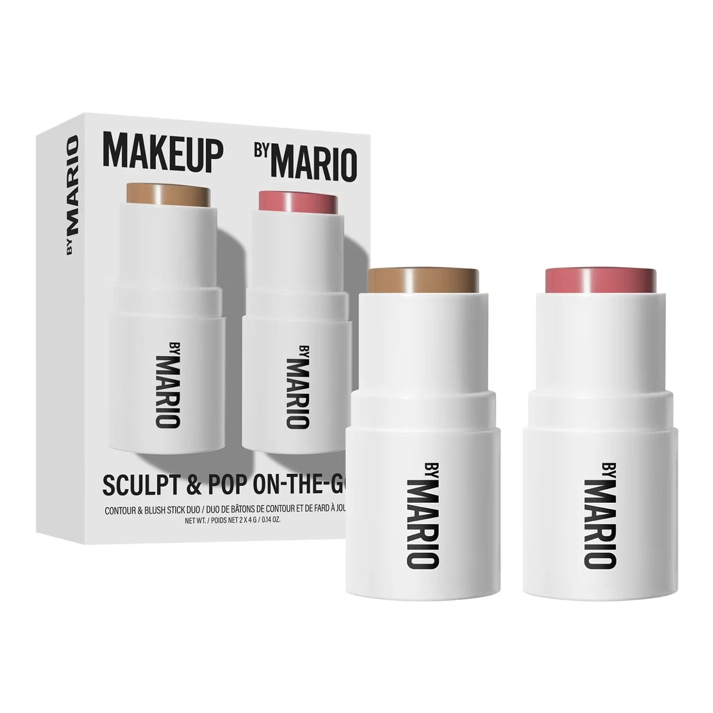 MAKEUP BY MARIO Sculpt & Pop On the Go - Mini Contour and Blush Duo