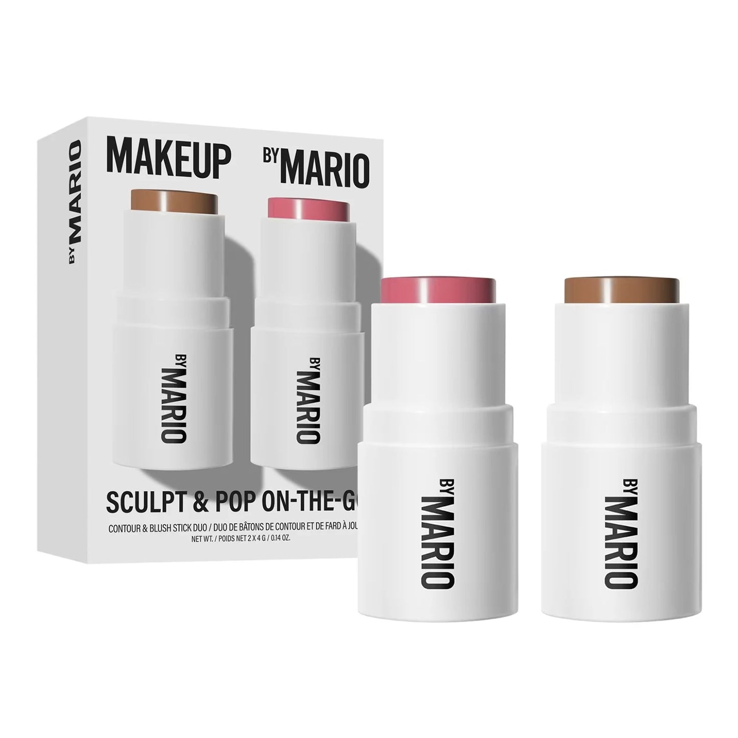 MAKEUP BY MARIO Sculpt & Pop On the Go - Mini Contour and Blush Duo